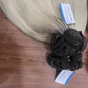Extensiones de Cabello Humano Vietnamita 100% Más Vendidas, Tejidas a Mano, con Acabado a Máquina, Colores Finales Doble Trama, Sin Enredos, Listas para Enviar - Product Image 6