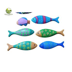 Eco-Friendly Wooden Fish Craft <b>Kit</b> for Kids-<b>DIY</b> Carved Painting Activity Educational Ornament Durable Home Decor & Gift - Product Image 3