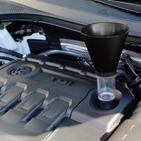 Embudo de Aceite de 1/2 Vuelta con Operación Manos Libres y Gran Paso de Aceite para Vehículos Audi, BMW, Mercedes y Volkswagen