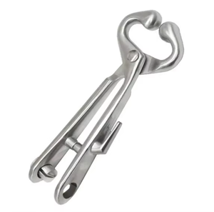 Pinces chirurgicales vétérinaires réutilisables en acier inoxydable, outil de chirurgie animale - Product Image 1