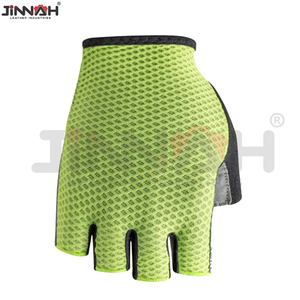 Nouveauté - Gants de vélo personnalisables à demi-doigts, design multicolore avec logo personnalisé, gants de vélo pour hommes de haute qualité - Product Image 3