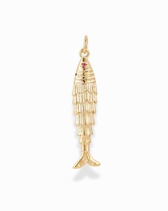 Collar y Pulsera con Colgante de Pez Dorado de Moda, Joyería de Animales, Regalo para Mujeres y Hombres, Estilo Minimalista de Lujo - Product Image 1