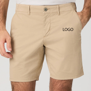 Pantalones Cortos Casuales de Algodón para Hombre, Cómodos, Transpirables, para Uso Diario de Verano, Ligeros, Esenciales, con Diseño Moderno/Logotipo - Product Image 1