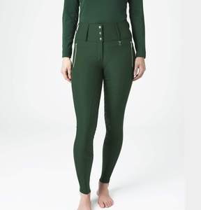 Pantalones de equitación para mujer con agarre de silicona, pantalones ecuestres elásticos, cómodos, para uso diario y en la establa. - Product Image 1