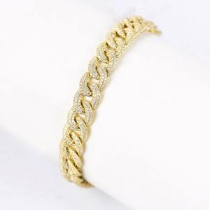 Export Quality Diamond <b>Bracelet</b> In Silver Finish <b>Adjustable</b> Size For Daily Wear Available At Export Price - Product Image 1