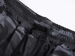 Shorts de sport pour hommes, décontractés, respirants, séchage rapide, 100% polyester, brodés, tissés, taille mi-haute, fermeture à cordon, Shaghaf - Product Image 5