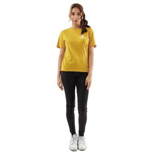 เสื้อยืดคอกลมแขนสั้นผ้าฝ้ายแท้คุณภาพสูง ระบายอากาศได้ดี สำหรับผู้หญิง รับสกรีนโลโก้ตามแบบ - Product Image 2