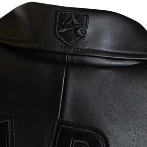 New High Quality Stylish Windproof Waterproof Breathable Eco-Friendly Genuine Cowhide Avirex Spring Motorcycle <b>Jackets</b>-Stand - Product Image 4