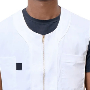 Barber Sleeveless Vest Wholesale New Arrive Best Selling Top Product 2026 Best Design Professional Barber shop work Wear - Product Image 4
