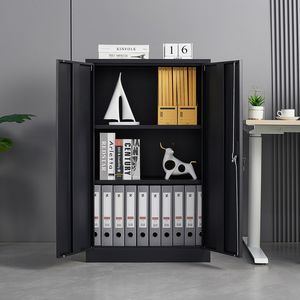 Adjustable Shelf Metal Storage <b>Cabinet</b> with Locking Doors Folding Filing Storage <b>Locker</b> File <b>Cabinets</b> - Product Image 4