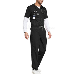 Uniforme d'hôpital classique avec tissu résistant et coupe confortable pour le personnel de santé - Product Image 4