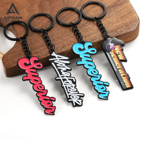 ป้ายพีวีซี 3 มิติ AIFRAN ป้ายยางแบบกำหนดเองสำหรับรองเท้า กระเป๋า หมวก กันน้ำ ป้ายพีวีซีเนื้อนุ่ม ของขวัญส่งเสริมการขาย โลโก้ ขายส่ง - Product Image 3