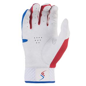 Guantes de bateo de béisbol recién llegados al por mayor de alta calidad, guantes de bateo de béisbol hechos de cuero de piel de oveja - Product Image 3