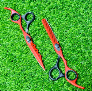 Professional Thinning Scissors <b>Set</b> Stainless Steel Sharp Blade Hair Cutting <b>Barber</b> Scissors Right Handed 32 Teeth Salon Tools - Product Image 5