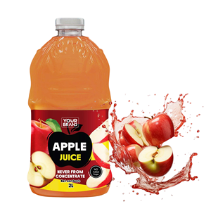 Factory Price Free Sample 2L NFC Fresh-Squeezed Apple Juice 100% Fresh Juice No Added Sugar OEM/ODM Private Label Vietnam - Product Image 1