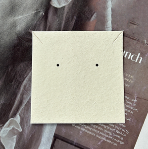 Cartes à bijoux en papier parfumées à la vanille, imprimées sur mesure, prêtes à l'emploi, présentoirs élégants pour accessoires de boucles d'oreilles, imprimés de la marque Ele Queen - Product Image 6