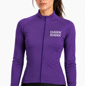 Maillot de ciclismo para mujer, para actividades diarias de ciclismo, camiseta de ciclismo con cremallera completa, maillot de ciclismo moderno para entrenamiento al aire libre - Product Image 1