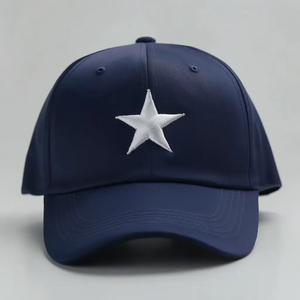 Baseball Cap High Demand Seller Cotton Embroidered Logo Adjustable Strap Hip Hop Casual Streetwear Hat Bulk Order Custom Size - Product Image 1