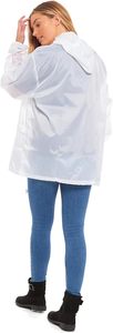Fabricante de Chaquetas Cortavientos con Bloques de Color OEM, Chaqueta Cortavientos Deportiva Ligera para Mujer, Chaqueta Cortavientos Impermeable con Capucha - Product Image 2