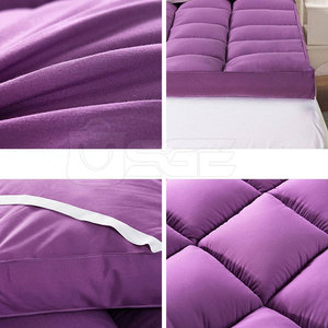 Surmatelas en mousse à mémoire de forme de qualité supérieure, matelassé, écologique, imperméable, pliable, respirant, surface de sommeil confortable - Product Image 6