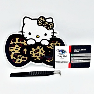 Cao Cấp Thiết Kế Chuyên Nghiệp Lông Mi Gạch Kitty Mèo Bow Phong Cách Acrylic Lash Gạch Bướm Bền Vững Nhãn Hiệu Riêng Lash Gạch - Product Image 1