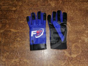 Gants de parachutisme avec logo brodé, gants personnalisés avec logo imprimé pour parachutistes, paume en cuir, protection contre le vent - Product Image 3