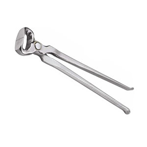 Coupe-ongles pour chevaux de 14 pouces, kit professionnel de coupe de sabots avec pince à sabots à mâchoires courbées et ensemble de couteaux de fermeur, en acier robuste - Product Image 6