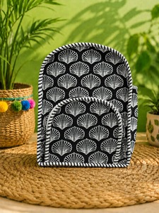 Sac fourre-tout matelassé en coton, couleur unie, avec fermeture éclair, sac à bandoulière léger, réutilisable, pour le shopping et les voyages - Product Image 2