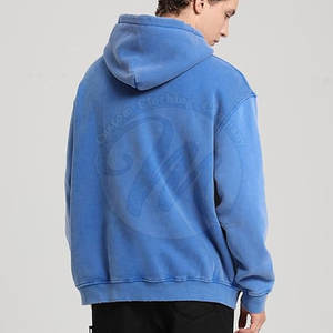 Custom Made 100% Cotton Made <b>Hoodie</b> High Quality Streetwear Acid Wash Hoodies Winter Clothing Acid Wash Hoodies - Product Image 4