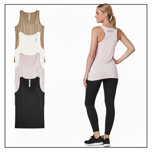 Women custom Seamless pickleball Sports Tank Top Breathable Quick Dry Four Way Stretch Fitness Jersey Sleeveless Activewear OEM - Product Image 1