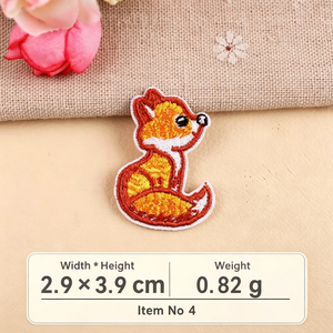 Custom Embroidery Patch Factory Made Colorful Thread Applique for <b>Jackets</b> Hats Backpacks Clothing Wholesale Iron On Sew On - Product Image 3