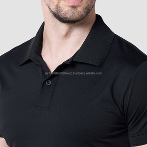 Camiseta Polo de Manga Corta para Hombre, Camiseta Informal de Verano, Polo de Punto de Secado Rápido para Gimnasio, Fitness, Golf - Product Image 2