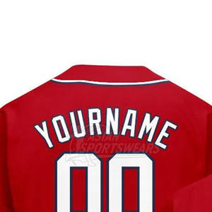 Último Modelo de Camiseta de Béisbol al por Mayor, Diseña Tu Propia Camiseta de Béisbol Personalizada - Product Image 5