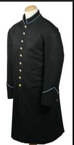 ZIWA OEM Uniformes de Manga Larga de Alta Calidad 100% Poliéster, Abrigo Largo de Guardia de Reproducción Napoleónica Revolucionaria Nueva Americana, Todo - Product Image 1