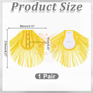 Tela suave, nuevo diseño, estilo único, hecho en Pakistán, epaulettes de hombro para uniforme ceremonial. - Product Image 3