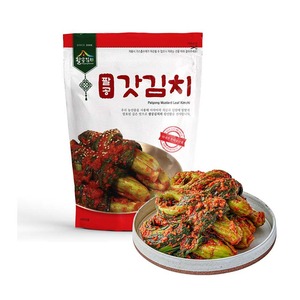 [Palgong Kimchi] Kimchi aux feuilles de moutarde Palgongsan, Kimchi coréen authentique, légumes fermentés épicés, Banchan - Product Image 3