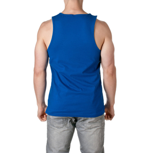 เสื้อกล้ามขายส่งสำหรับผู้ชาย คอกลม ไซส์ใหญ่ ไร้ตะเข็บ แห้งเร็ว เสื้อกล้ามผู้ชายสีพื้น รับผลิตแบบ OEM - Product Image 3