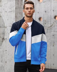 Custom <b>Men</b>’s <b>Lightweight</b> Bomber <b>Jacket</b> Modern Fashion Windbreaker Casual Streetwear Wholesale <b>Jacket</b> - Product Image 3