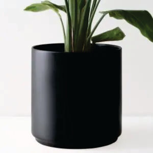 Soporte Moderno para Plantas de Metal Negro Mate, para Interiores y Exteriores, Soporte de Hierro de Lujo para Macetas, Juego de 2 Macetas Decorativas Altas para Jardín - Product Image 2