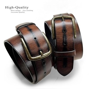 Cinturón de Cuero al por Mayor, Cinturón Masculino de Primera Calidad para Vestimenta Formal, Uso Casual y Atuendo Diario - Product Image 1