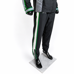 Color Block Set Heavyweight <b>Zip</b> <b>up</b> <b>Jacket</b> and Elastic Waist Jogger Pants Streetwear Sports Teamwear Training Outfit OEM Custom - Product Image 4