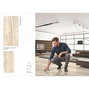 Dalle Porcelaine 90x180cm Marfil Beige Brillant 9mm pour Sol et Mur 3x6ft - Product Image 6