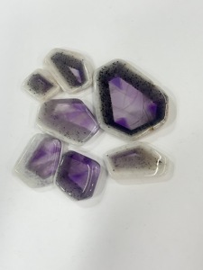 Lote de 20 Piezas de Amatista Natural en Forma de Estrella, Cabujón, 52g, Proveedor Mayorista de Gemas Sueltas para Compradores de China - Product Image 4