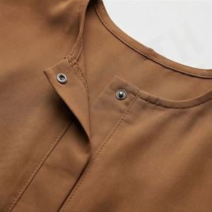 Abaya à manches brodées personnalisées pour femmes, nouvelle arrivée, style arabe de Dubaï, robe musulmane à manches longues pour femmes - Product Image 4