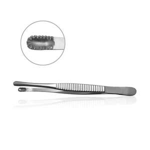 Pinzas Rusas Manuales de Acero Inoxidable de 20 cm para Tejidos, Instrumentos Quirúrgicos Veterinarios para Disección y Agarre, Certificación CE por Dentavex - Product Image 6