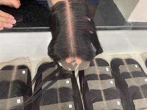 Meilleure Qualité Cuticule Alignée fermeture hd dentelle fronts avec prix de gros Transparent HD Lace Frontal - Product Image 5