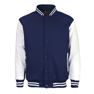 Professional Comfortable New Arrival Men Varsity Jacket New Design Hot Sale OEM Breathable Wholesale Varsity Jacket Men's Wear - Product Image 6