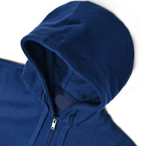 Camiseta Personalizada para Hombre, Poliéster/Algodón, Peso Pesado, Ecológica, Transpirable, con Estampado Puff Lavado, Cierre de Cremallera, Estilo Urbano Oversize - Product Image 2