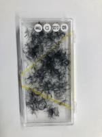 Extensions de cils synthétiques souples 3D 4D préfabriquées faites à la main, volume complet, 0.05 0.07 0.10 mm, boîte personnalisable, haute qualité