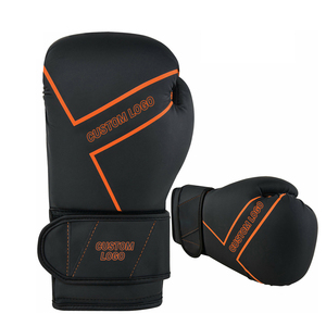Nuevos Guantes de Boxeo de Piel Genuina al por Mayor, Equipo de Combate, Diseño Personalizado con Logotipo, Absorción de Humedad, Cierre con Cordones - Product Image 3